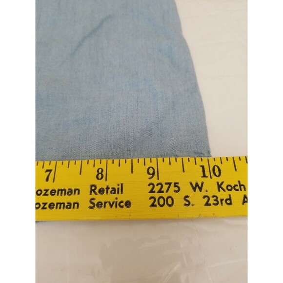 VILLAGER BY LIZ CLAIBORNE WOMENS PANTS BLUE 12 CROPPED CAPRIS CASUAL COMFORT - Picture 7 of 11